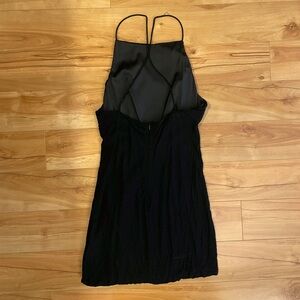 Zara mini black dress